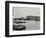 View across the Thames to Cannon Street Station, London, 1958-null-Framed Photographic Print