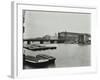 View across the Thames to Cannon Street Station, London, 1958-null-Framed Photographic Print
