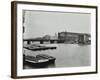 View across the Thames to Cannon Street Station, London, 1958-null-Framed Photographic Print