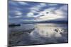 View across the tranquil waters of South Bay at dusk, Kaikoura, Canterbury, South Island, New Zeala-Ruth Tomlinson-Mounted Photographic Print