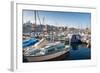 View across the Vieux Port-Nico Tondini-Framed Photographic Print