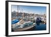 View across the Vieux Port-Nico Tondini-Framed Photographic Print