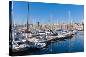 View across the Vieux Port-Nico Tondini-Stretched Canvas