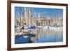 View across the Vieux Port-Nico Tondini-Framed Photographic Print