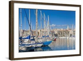 View across the Vieux Port-Nico Tondini-Framed Photographic Print