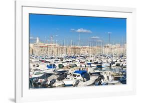 View across the Vieux Port-Nico Tondini-Framed Photographic Print