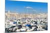 View across the Vieux Port-Nico Tondini-Mounted Photographic Print