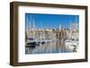 View across the Vieux Port-Nico Tondini-Framed Photographic Print