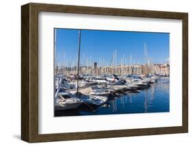 View across the Vieux Port-Nico Tondini-Framed Photographic Print