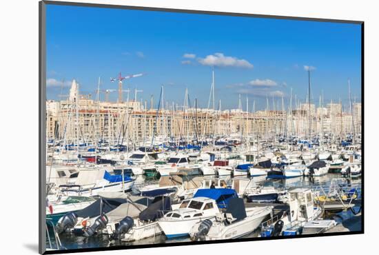 View across the Vieux Port-Nico Tondini-Mounted Photographic Print