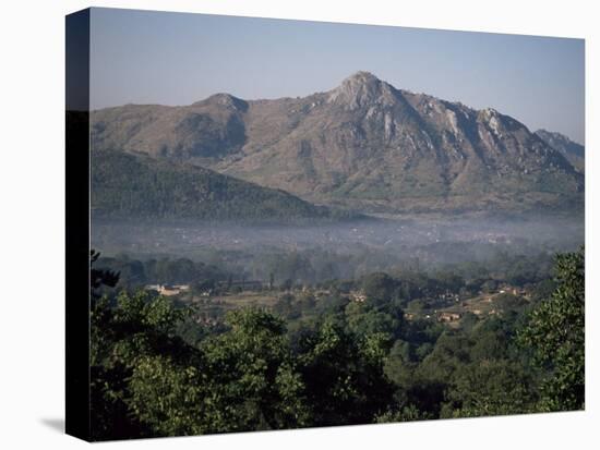 View Across the Zomba Plateau, Malawi, Africa-David Poole-Stretched Canvas