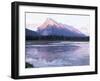 View Across Vermilion Lakes to Mount Rundle, at Sunset, Banff National Park, Alberta, Canada-Ruth Tomlinson-Framed Photographic Print