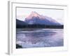 View Across Vermilion Lakes to Mount Rundle, at Sunset, Banff National Park, Alberta, Canada-Ruth Tomlinson-Framed Photographic Print