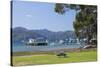 View across Waikawa Bay, an arm of Queen Charlotte Sound (Marlborough Sounds), Waikawa, near Picton-Ruth Tomlinson-Stretched Canvas