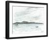 view across water from Jura, 2005-Vincent Alexander Booth-Framed Giclee Print