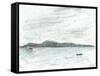 view across water from Jura, 2005-Vincent Alexander Booth-Framed Stretched Canvas