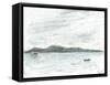 view across water from Jura, 2005-Vincent Alexander Booth-Framed Stretched Canvas