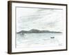 view across water from Jura, 2005-Vincent Alexander Booth-Framed Giclee Print