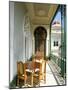 View Along Balcony at the Palacio De Valle, Cienfuegos, Cuba, West Indies, Central America-Lee Frost-Mounted Photographic Print