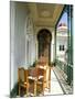 View Along Balcony at the Palacio De Valle, Cienfuegos, Cuba, West Indies, Central America-Lee Frost-Mounted Photographic Print