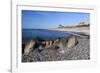 View Along Beach, Gammel Skagen, Jutland, Denmark, Scandinavia, Europe-Stuart Black-Framed Photographic Print