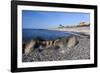 View Along Beach, Gammel Skagen, Jutland, Denmark, Scandinavia, Europe-Stuart Black-Framed Photographic Print