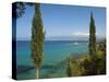 View Along Chrysochou Bay on North West Coast, Near Latsi, Cyprus, Mediterranean, Europe-Stuart Black-Stretched Canvas