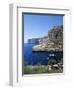 View Along Cliffs, Xlendi, Gozo, Malta, Mediterranean, Europe-Stuart Black-Framed Premium Photographic Print