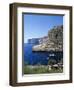 View Along Cliffs, Xlendi, Gozo, Malta, Mediterranean, Europe-Stuart Black-Framed Photographic Print