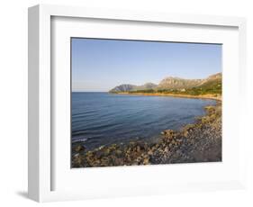 View Along Coast Towards Cap Ferrutx at Sunset, Colonia De Sant Pere, Near Arta, Mallorca, Balearic-Ruth Tomlinson-Framed Photographic Print