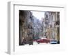 View Along Congested Street in Havana Centro, Cuba-Lee Frost-Framed Premium Photographic Print