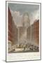 View Along Fleet Street Towards St Paul's Cathedral, City of London, 1805-AD McQuin-Mounted Premium Giclee Print