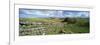 View Along Hadrian's Wall from Hotbank Crags, Near Hexham, Northumberland, England, UK-Lee Frost-Framed Photographic Print