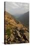 View Along Kirkstone Pass. Lake District National Park, Cumbria, September 2011-Peter Cairns-Stretched Canvas