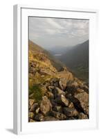 View Along Kirkstone Pass. Lake District National Park, Cumbria, September 2011-Peter Cairns-Framed Photographic Print