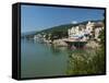 View Along Lido to Kvarner Hotel, Opatija, Kvarner Gulf, Croatia, Adriatic, Europe-Stuart Black-Framed Stretched Canvas