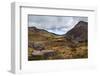 View along Nant Francon Valley Snowdonia National Park Landscape-Veneratio-Framed Photographic Print