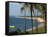 View Along Sinquerim Beach, Fort Aguada, Goa, India, Asia-Stuart Black-Framed Stretched Canvas