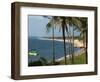View Along Sinquerim Beach, Fort Aguada, Goa, India, Asia-Stuart Black-Framed Photographic Print