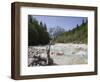 View Along Stony Shallow River Velika Pisnca to Prisank Mountain, Dolina, Slovenia-Pearl Bucknell-Framed Photographic Print