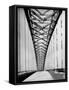 View Along the Bayonne Bridge-Margaret Bourke-White-Framed Stretched Canvas