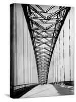 View Along the Bayonne Bridge-Margaret Bourke-White-Stretched Canvas