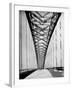 View Along the Bayonne Bridge-Margaret Bourke-White-Framed Photographic Print