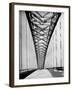 View Along the Bayonne Bridge-Margaret Bourke-White-Framed Photographic Print