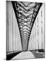 View Along the Bayonne Bridge-Margaret Bourke-White-Mounted Photographic Print