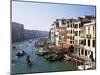 View Along the Grand Canal from Rialto Bridge, Venice, Unesco World Heritage Site, Veneto, Italy-Lee Frost-Mounted Premium Photographic Print