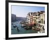 View Along the Grand Canal from Rialto Bridge, Venice, Unesco World Heritage Site, Veneto, Italy-Lee Frost-Framed Photographic Print