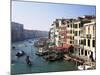 View Along the Grand Canal from Rialto Bridge, Venice, Unesco World Heritage Site, Veneto, Italy-Lee Frost-Mounted Photographic Print