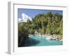 View along the Hokitika River, Hokitika Gorge, Kowhitirangi, near Hokitika, Westland district, West-Ruth Tomlinson-Framed Photographic Print