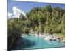 View along the Hokitika River, Hokitika Gorge, Kowhitirangi, near Hokitika, Westland district, West-Ruth Tomlinson-Mounted Photographic Print